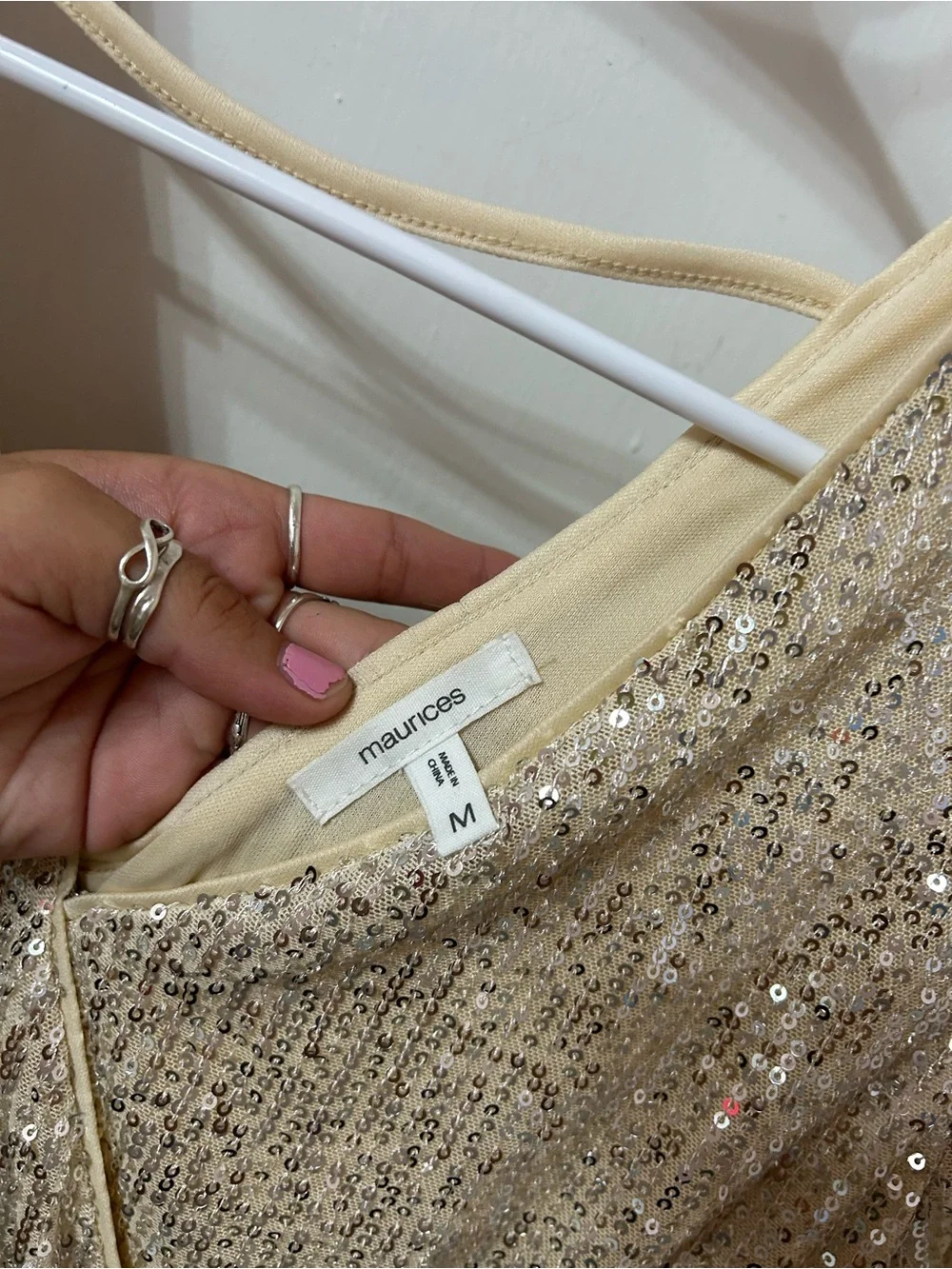 Maurices shimmering sequin